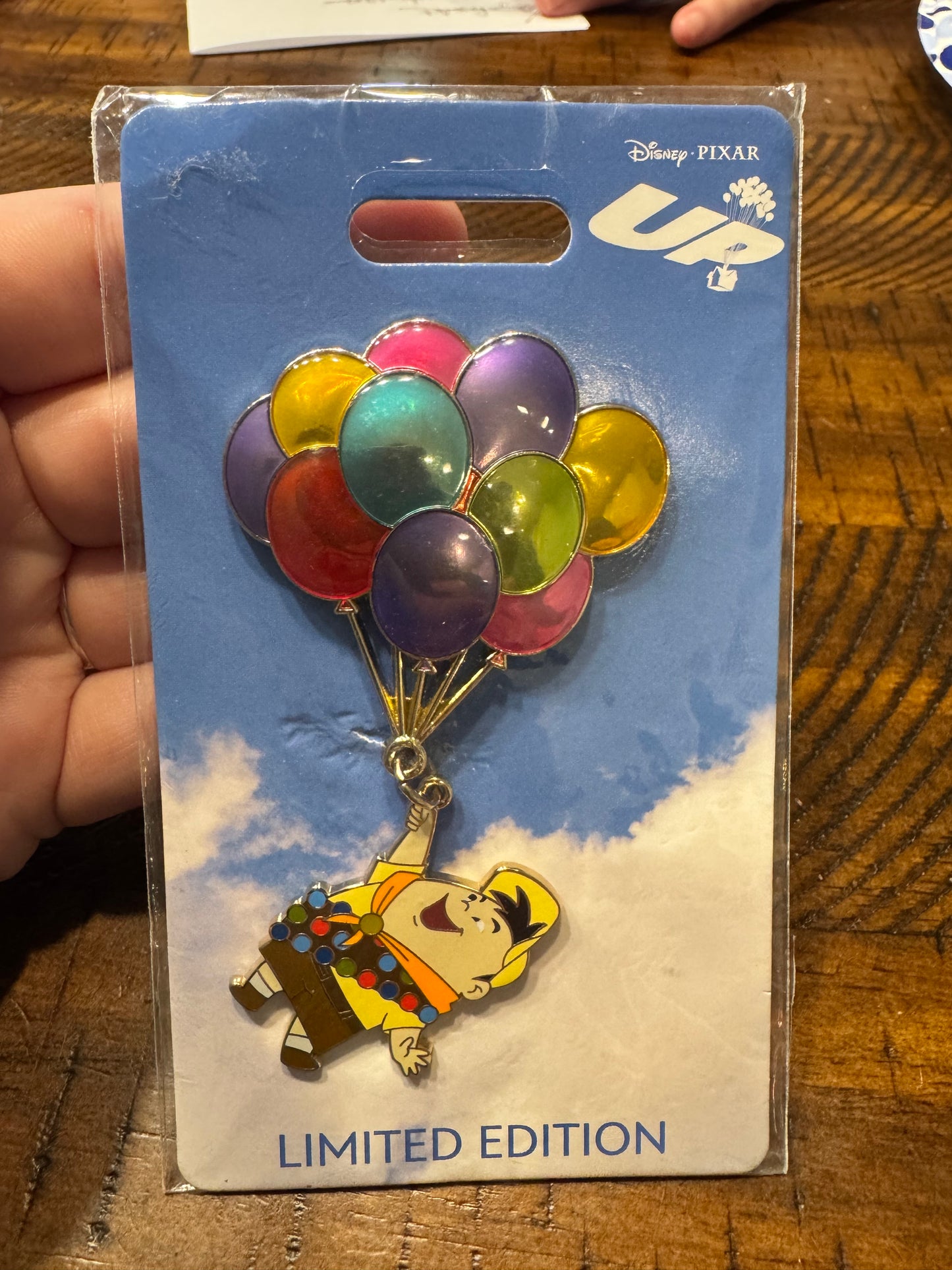 WDI Disney Up! 15th Anniversary Pin - Russell LE 300 Disney Pin