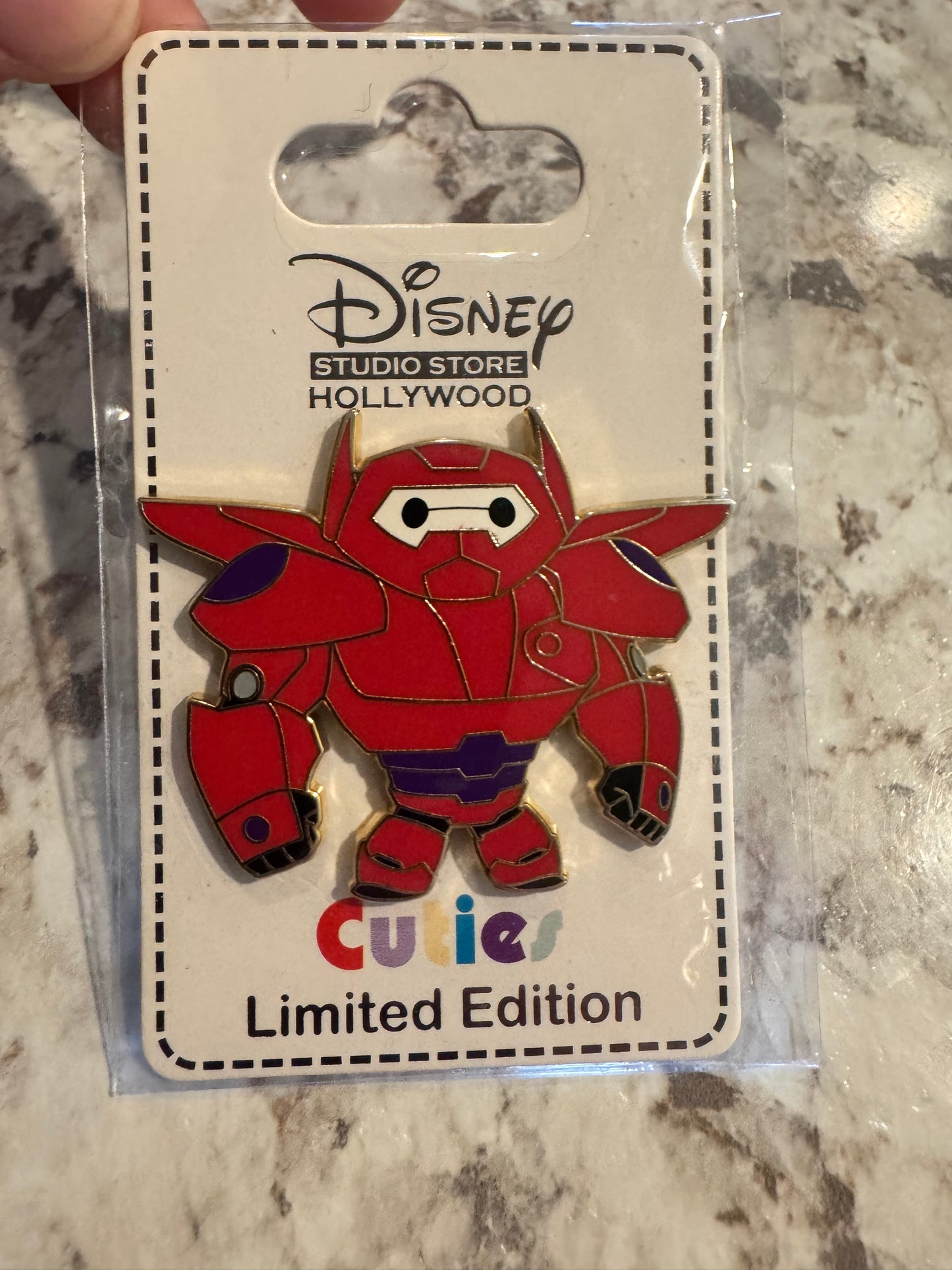 Baymax Cutie DSSH Disney D23 Disney Pin *flawed*