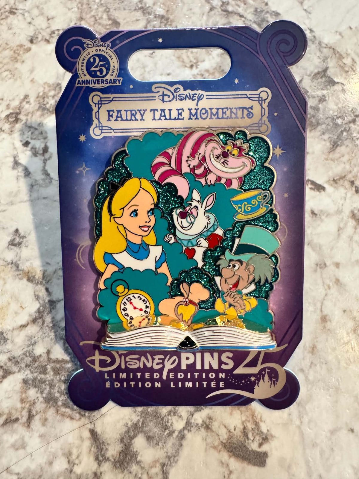 2025 Disney Parks Fairy Tale Moments Alice In Wonderland LE 2500 Pin