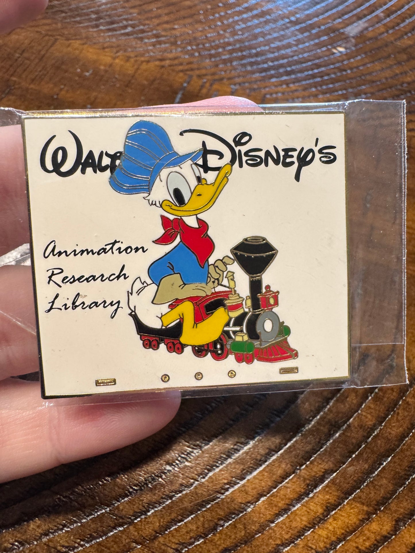 Disney Animation Research Library Engineer Donald Duck Pin