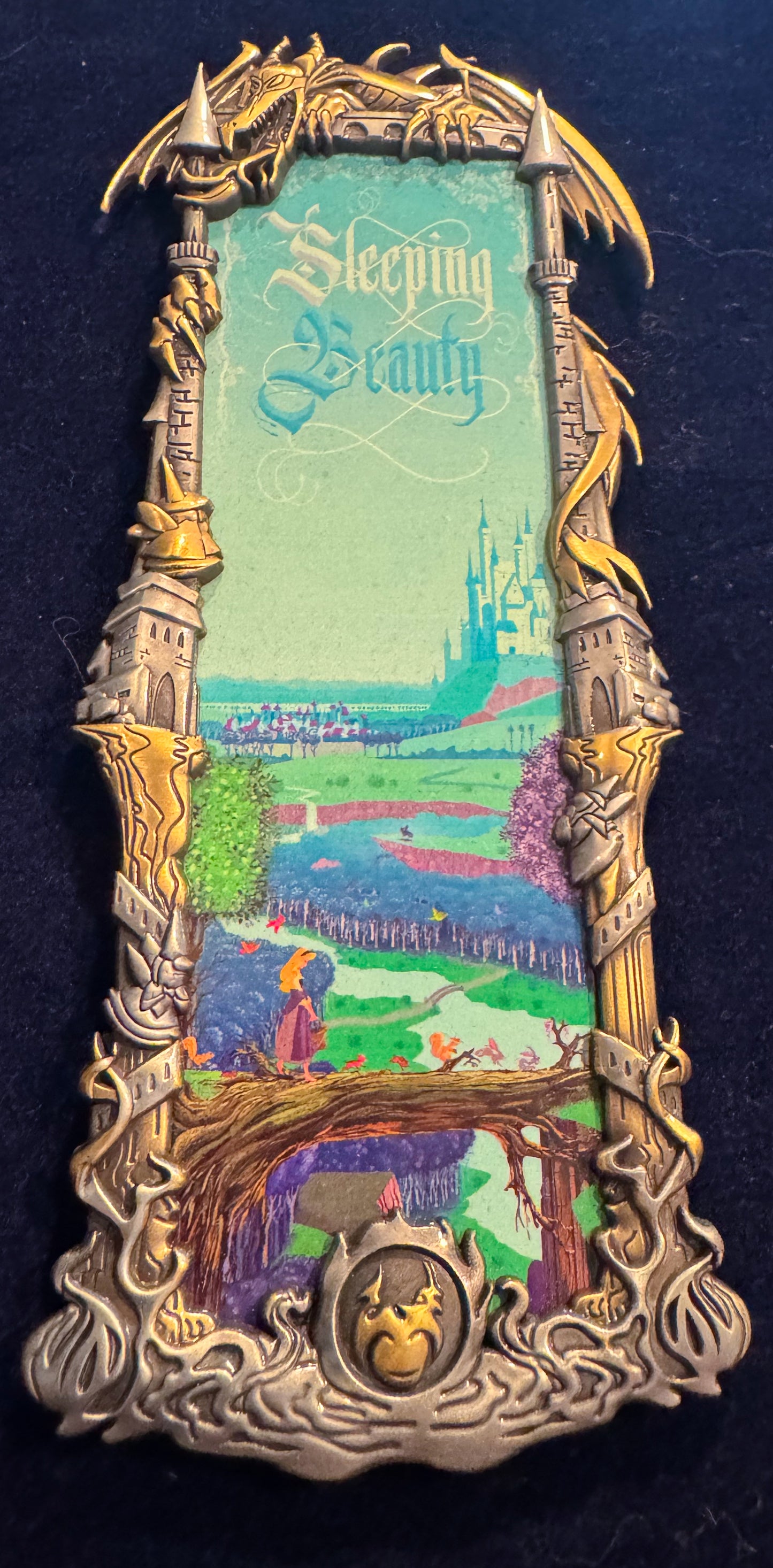 Sleeping Beauty Two-toned PP/15 Artland Disney Pin Boxed Pin