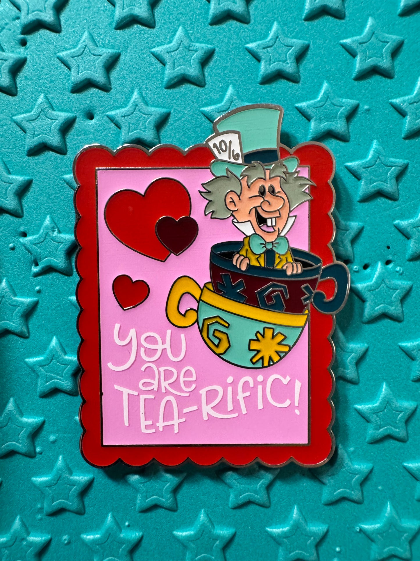 2026 Disney Parks Valentines Day Mystery Pin Mad Hatter Movie Alice in Wonderland Eye 2 Eye Disney Pin