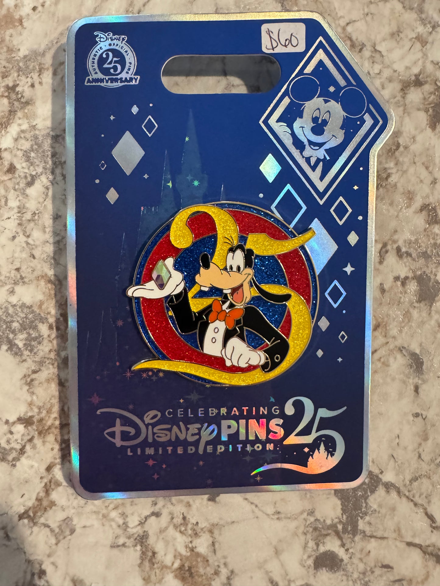 Goofy Dressed to Impress Disney 25th Pin Trading Event Disney Pin LE 300