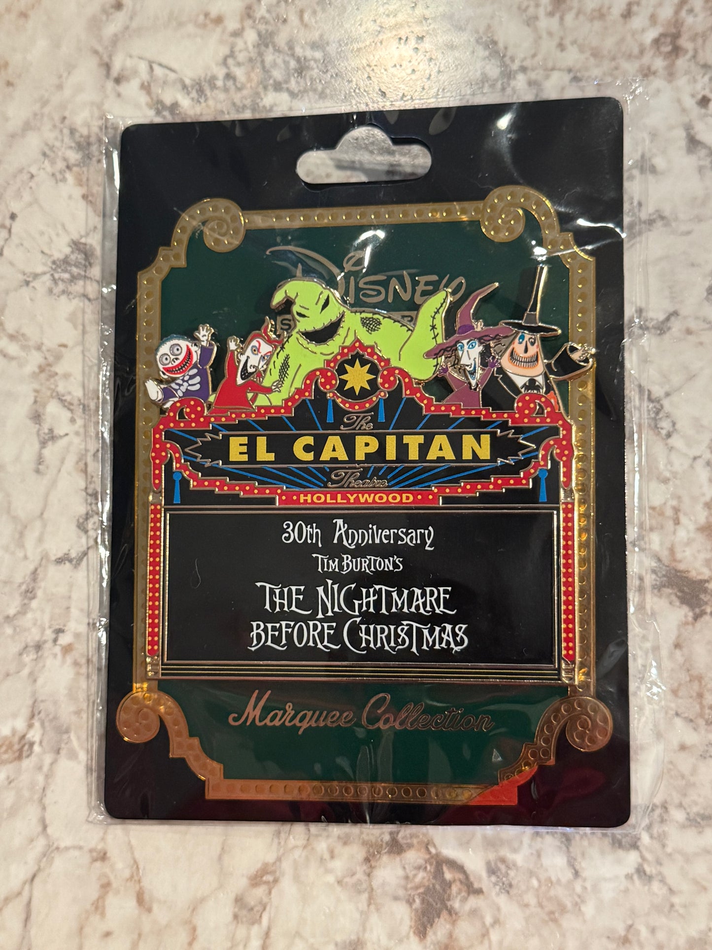 The Nightmare Before Christmas 30th Anniversary Marquee DSSH Disney Pin