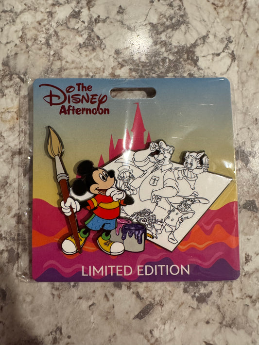 The Disney Afternoon Mickey Mouse WDI LE 300 Disney Pin
