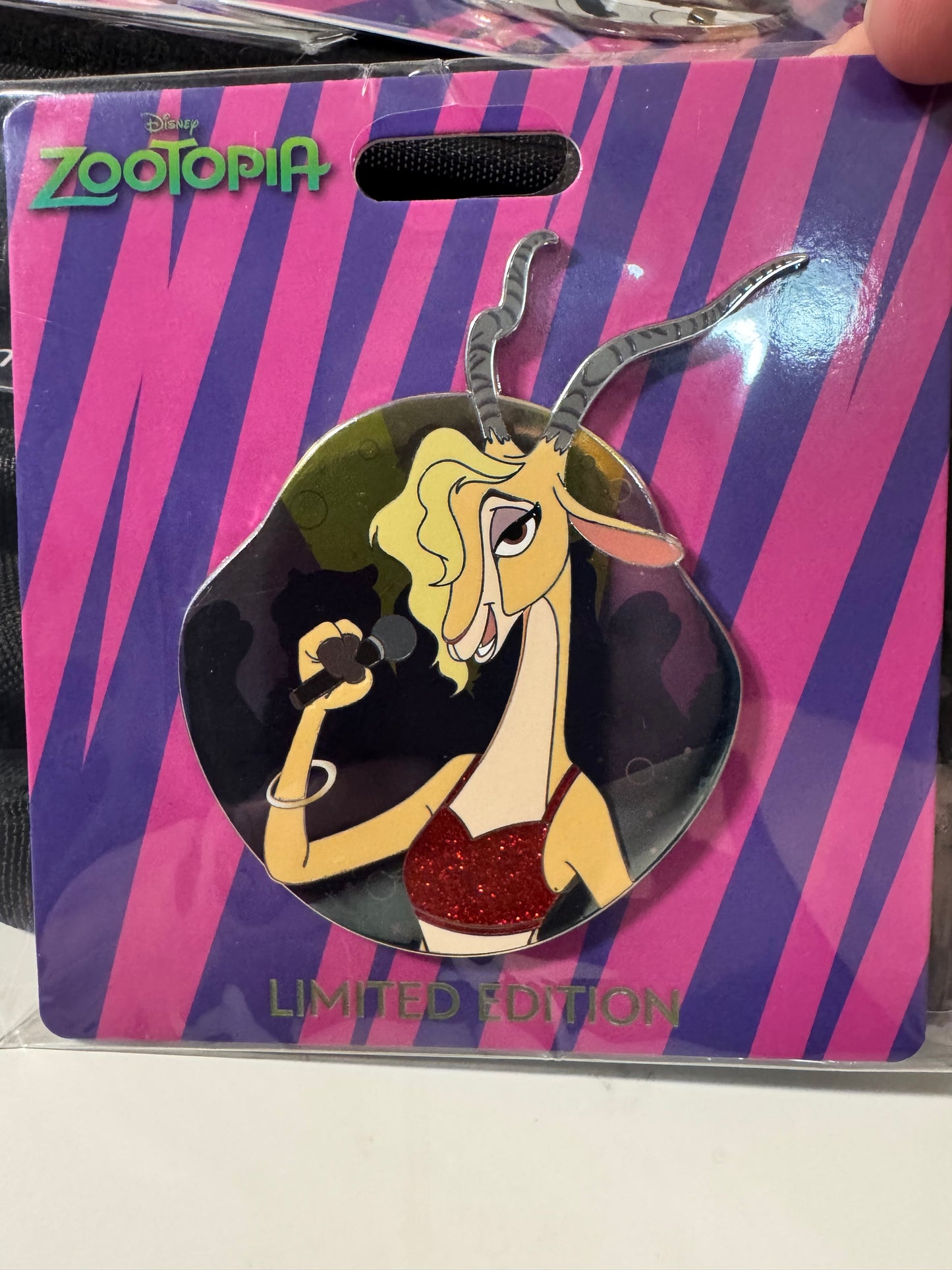 WDI MOG 2026 Zootopia  10th Anniversary Gazelle LE 300 Disney Pin