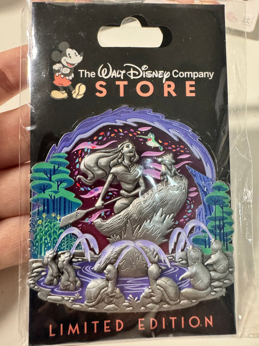 DEC Pocahontas Water Fountain Pin LE 300 Disney Pin
