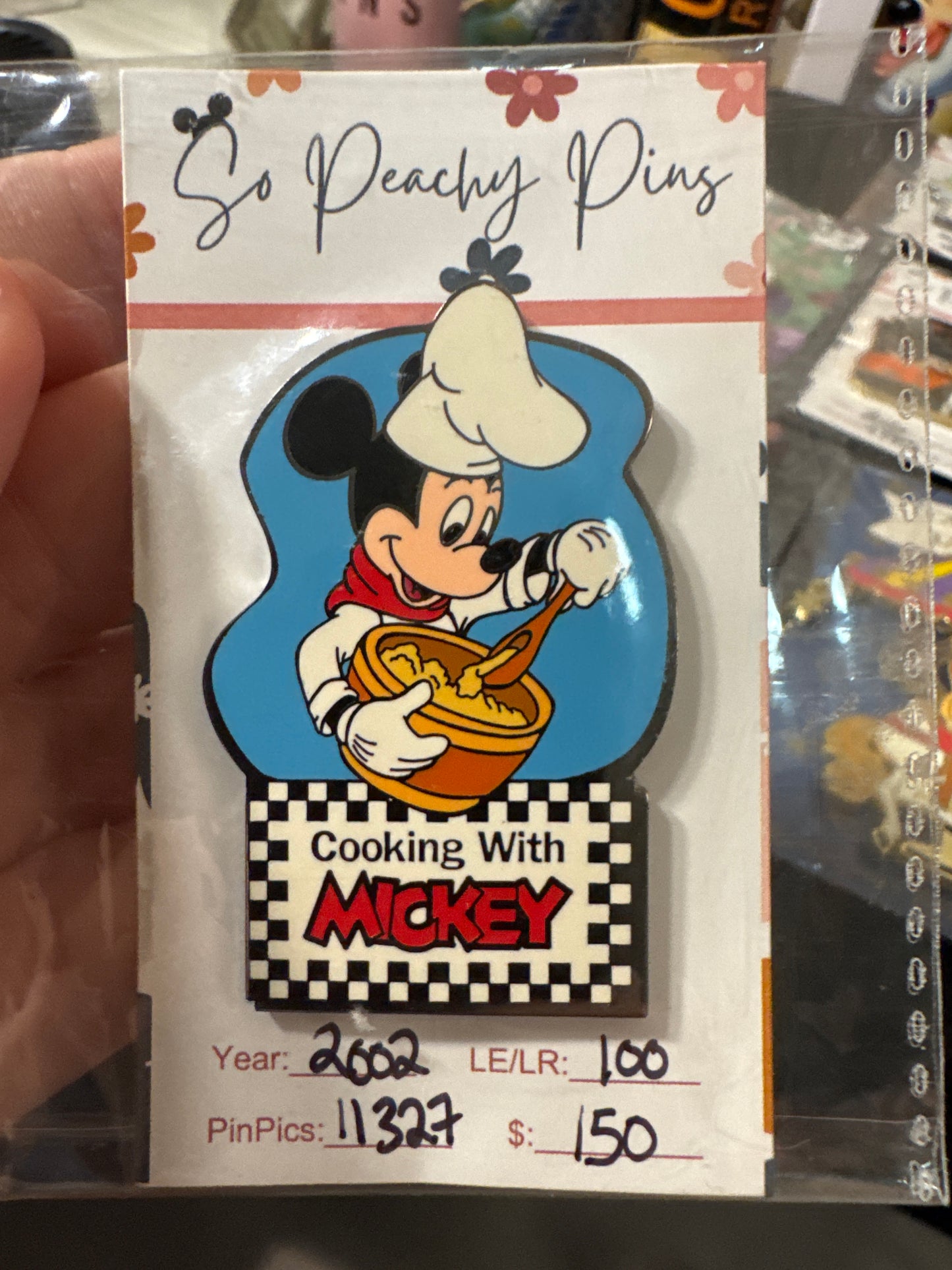 Cooking with Mickey Mixing Bowl Disney Auctions LE 100