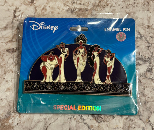 The Muses Hercules Jumbo Pink a la mode PALM LE 100 Disney Pin