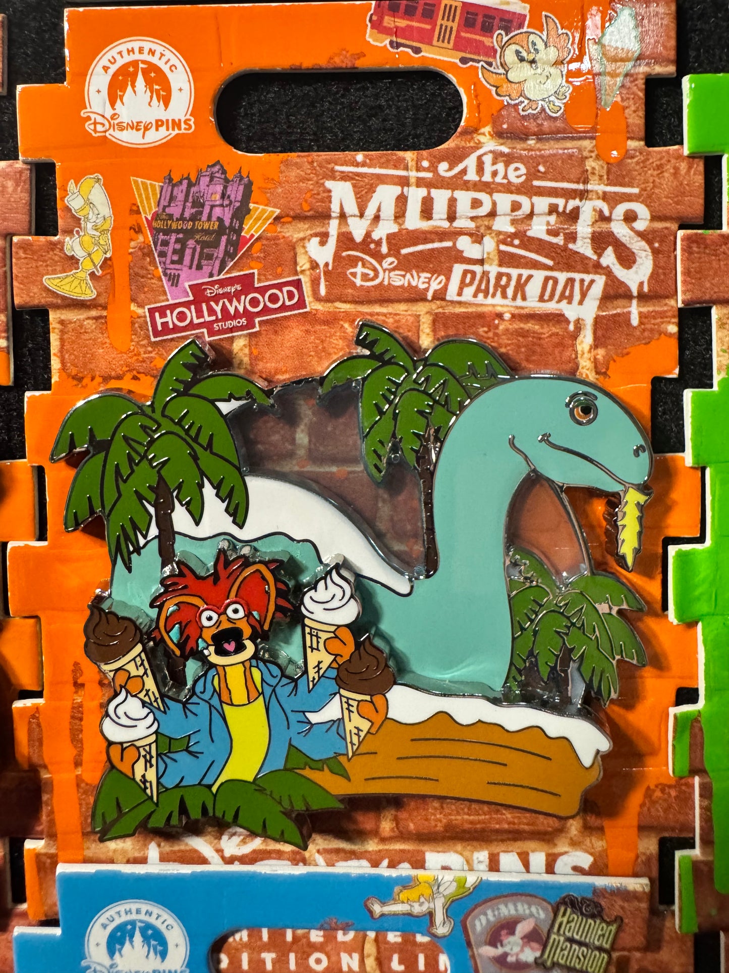 2026 Walt Disney World Pin Muppets Park Day Hollywood Gertie Pepe LE 3000 Disney Pin