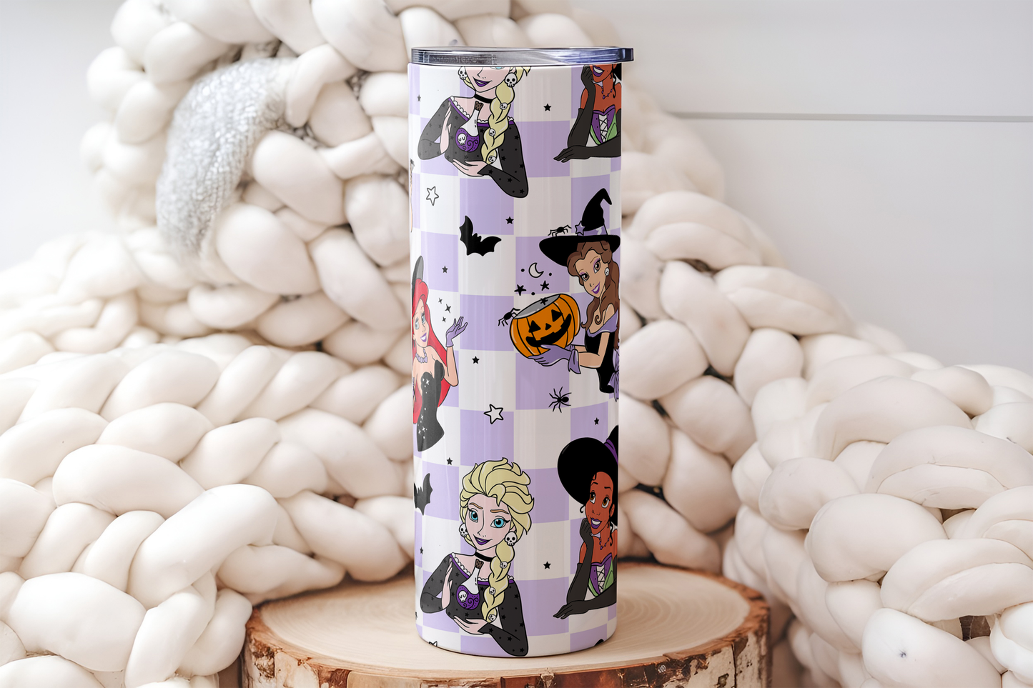 Halloween Tumbler, Magical Tumbler, Princess Tumbler, Halloween Cup