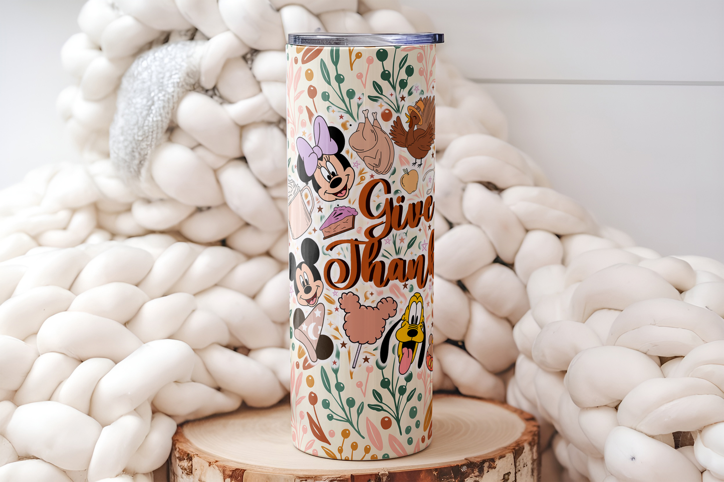Fall Tumbler, Magical Tumbler, August Tumbler, Thanksgiving Tumbler