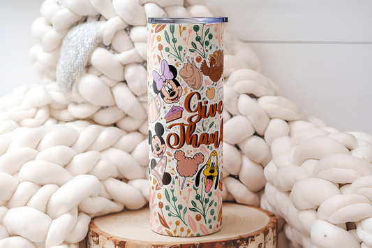 Fall Tumbler, Magical Tumbler, August Tumbler, Thanksgiving Tumbler