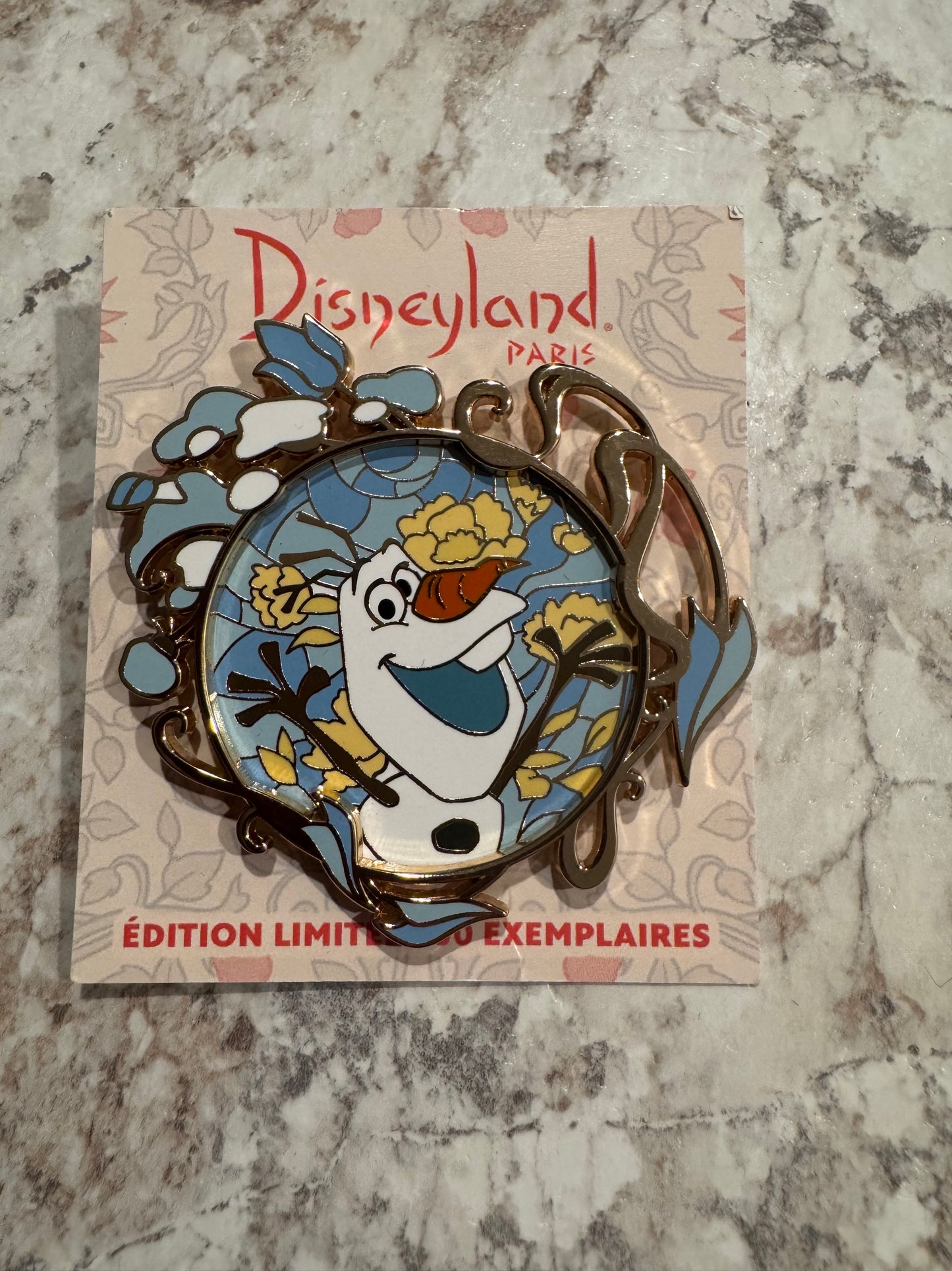 Olaf Disneyland Paris LE 500 Disney Pin