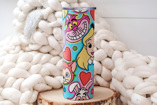 Alice Tumbler, Magical Tumbler, Wonderland Tumbler