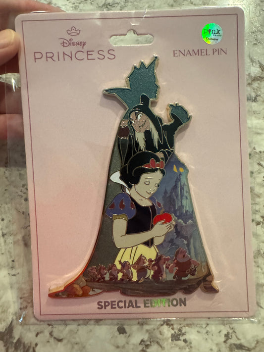 Snow White and the Seven Dwarfs Pink A La Mode (PALM) Exclusives LE 150 Disney Pin