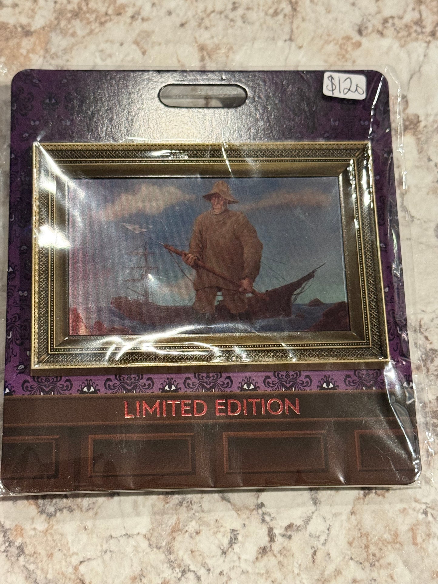 Haunted Mansion Parlor Portraits The Mariner WDI Disney Pin LE 400