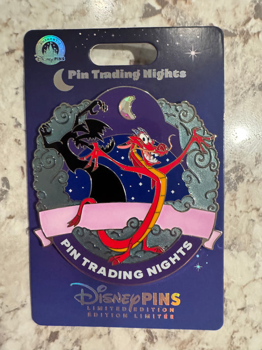 Mushu Disney Pin Trading Night 2026 WDW LE 500 Mini Jumbo
