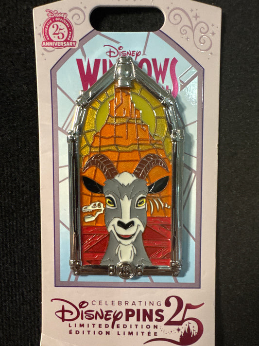 Disneyland Windows of Attraction Big Thunder Mountain LE Disney Pin