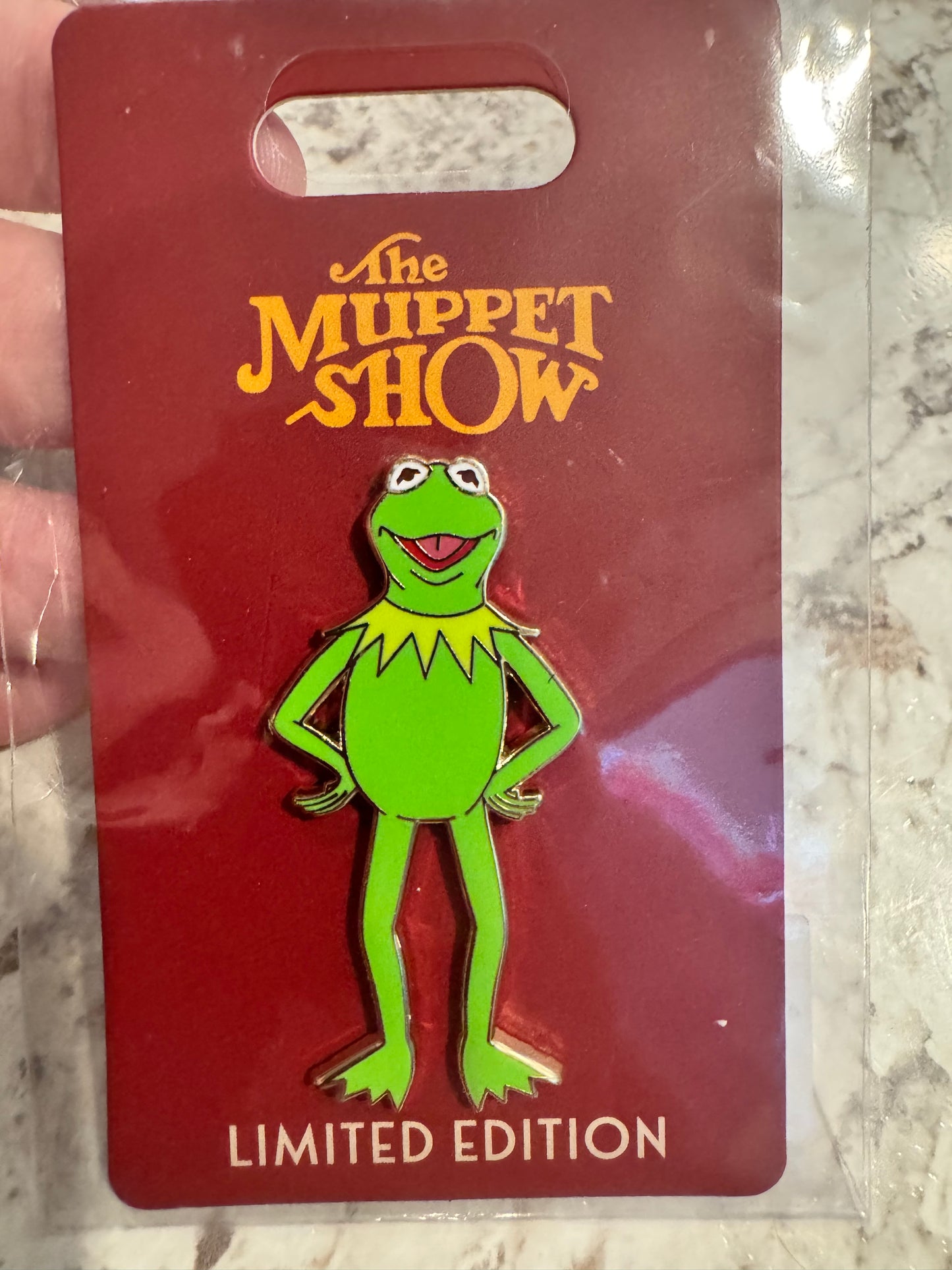 Disney WDI Pin The Muppet Show Kermit The Frog LE750 183590 Surprise MOG Limited