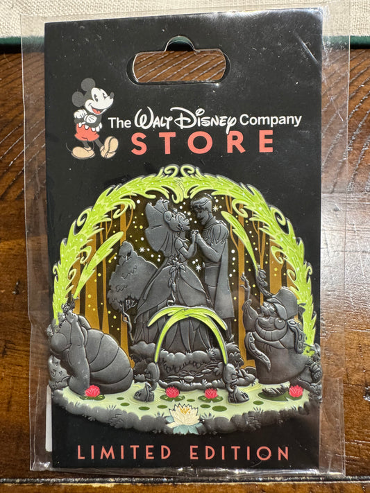 Disney DEC TWDC Water Fountain Pin Princess and the Frog Tiana Pins LE 300