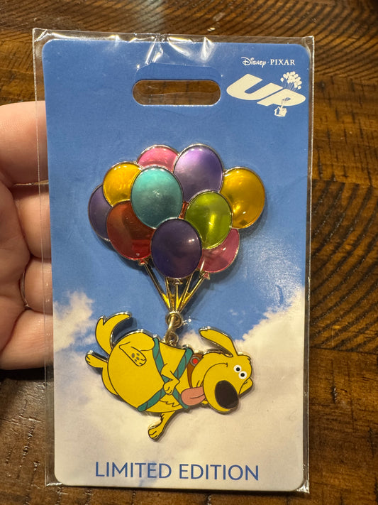 WDI Disney Up! 15th Anniversary Pin - Dug LE 300 Disney Pin
