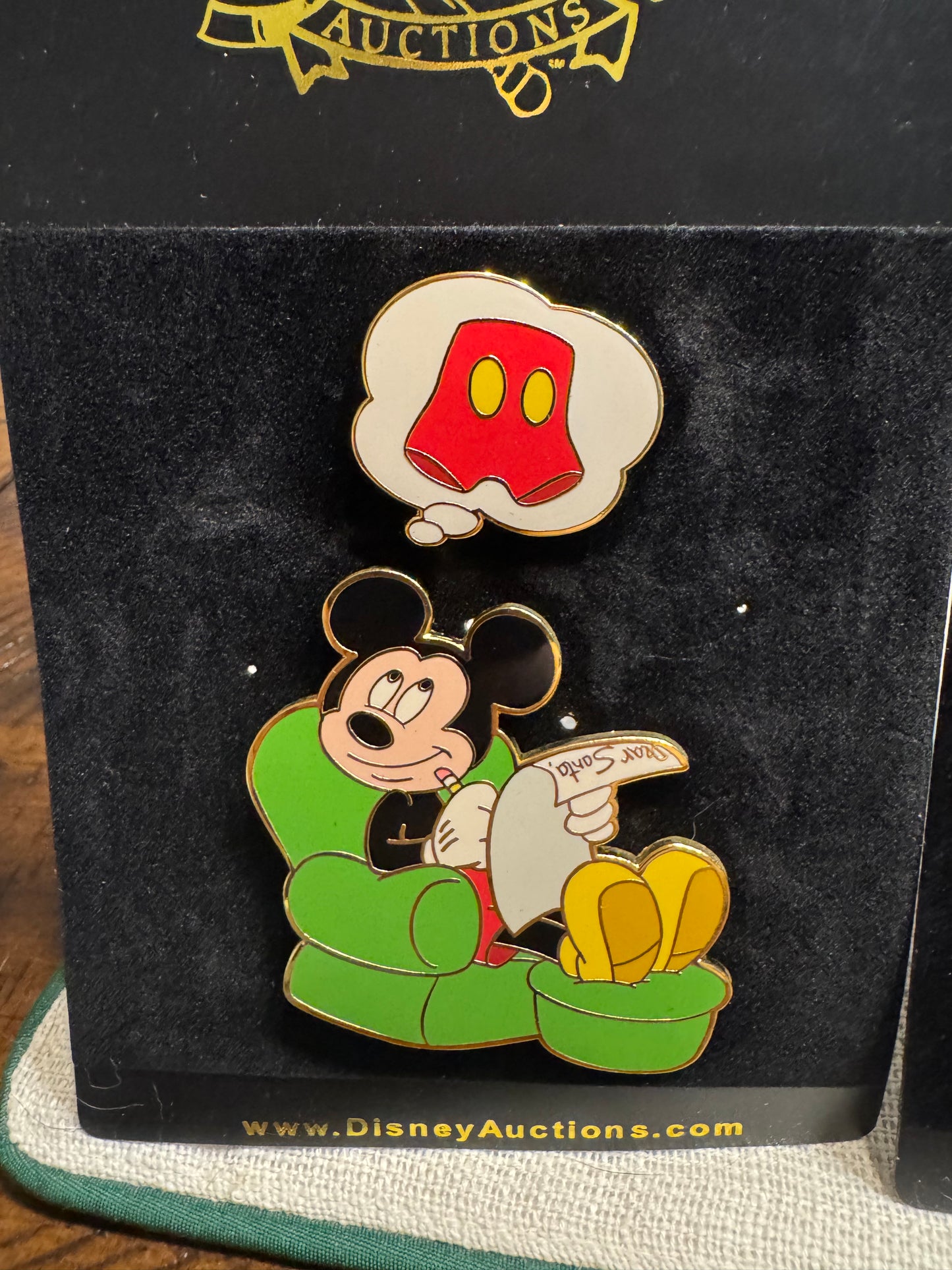 Disney Auctions Christmas Wish List Mickey Mouse Letter Santa Minnie Mouse Letter LE100