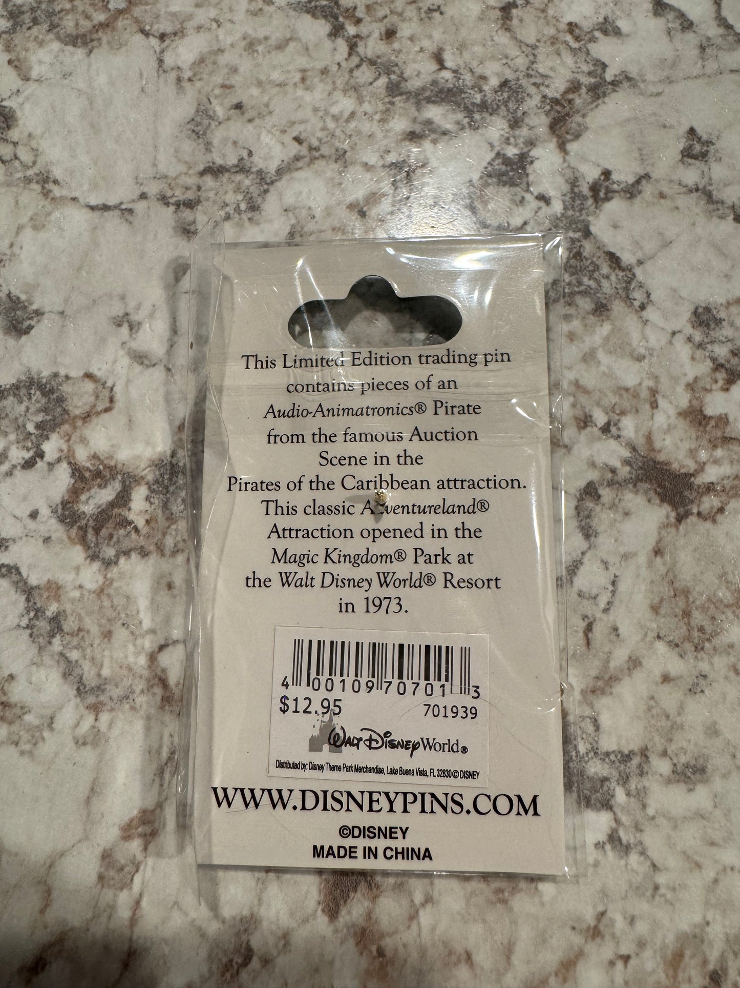A Piece of Disney History III Disney Pirates of the Caribbean Disney Pin