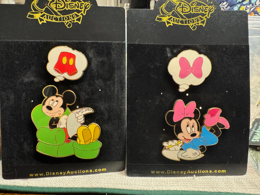 Disney Auctions Christmas Wish List Mickey Mouse Letter Santa Minnie Mouse Letter LE100