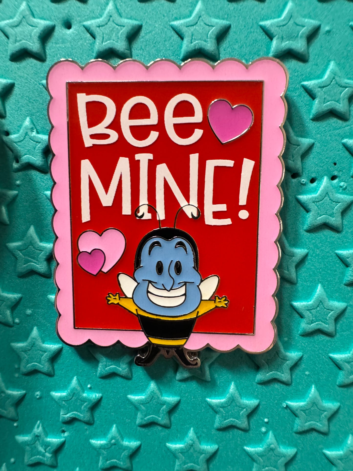 2026 Disney Parks Valentines Day Mystery Pin Genie Movie Aladdin Eye 2 Eye Disney Pin