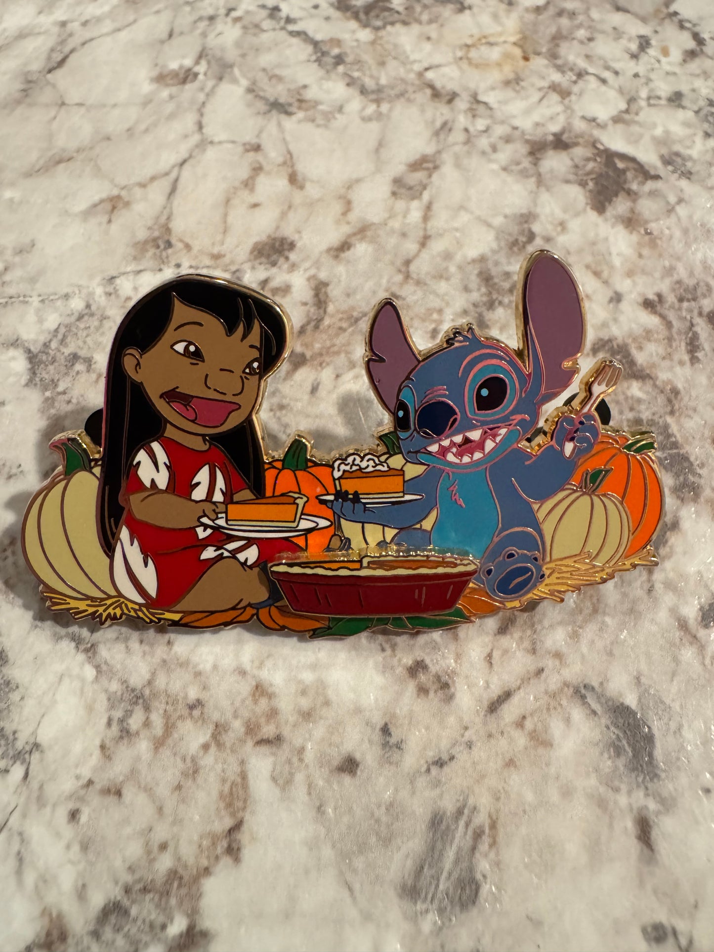 Lilo and Stitch Thanksgiving 2017 WDI LE 250 Disney Pin