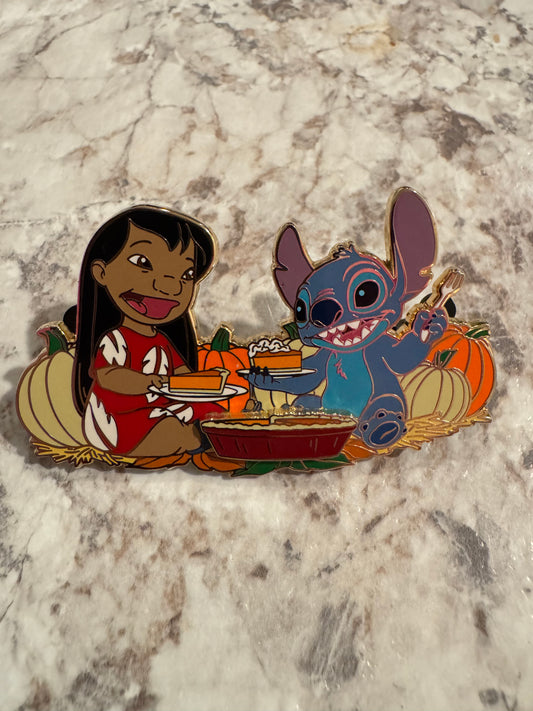 Lilo and Stitch Thanksgiving 2017 WDI LE 250 Disney Pin