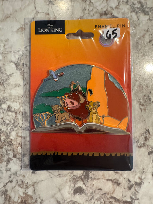 Lion King Storybook Pink à la Mode PALM LE 300 Disney Pin