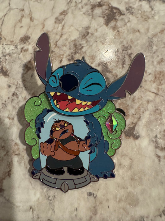 Celebrating 25 Years of Trading If We Were There Stitch Jumba LE 300 Disney Pin