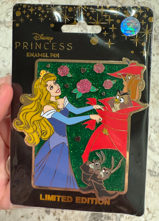 Sleeping Beauty Aurora Pink a la Mode PALM Disney Pin