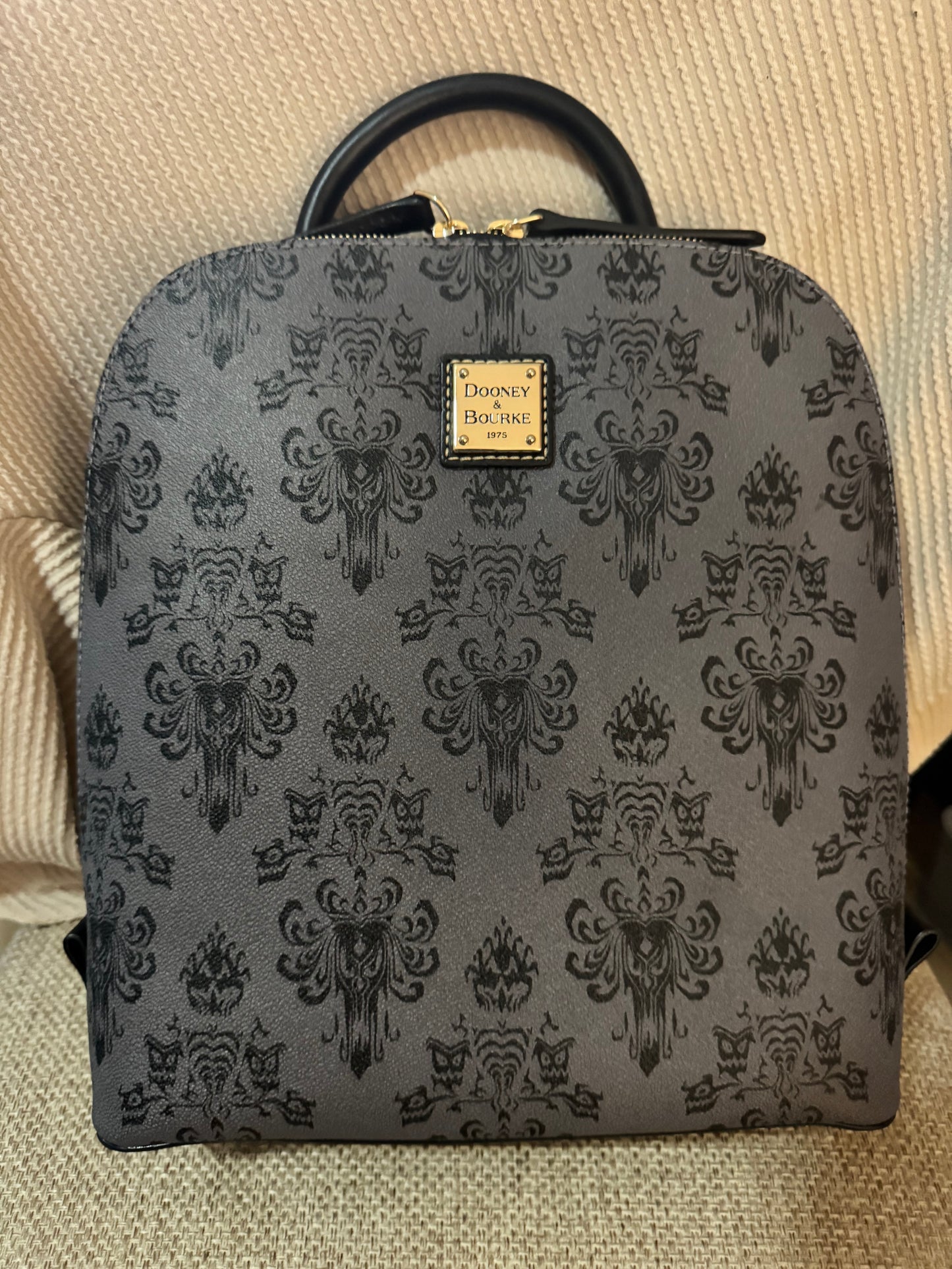 Dooney & Bourke Haunted Mansion Wallpaper Backpack