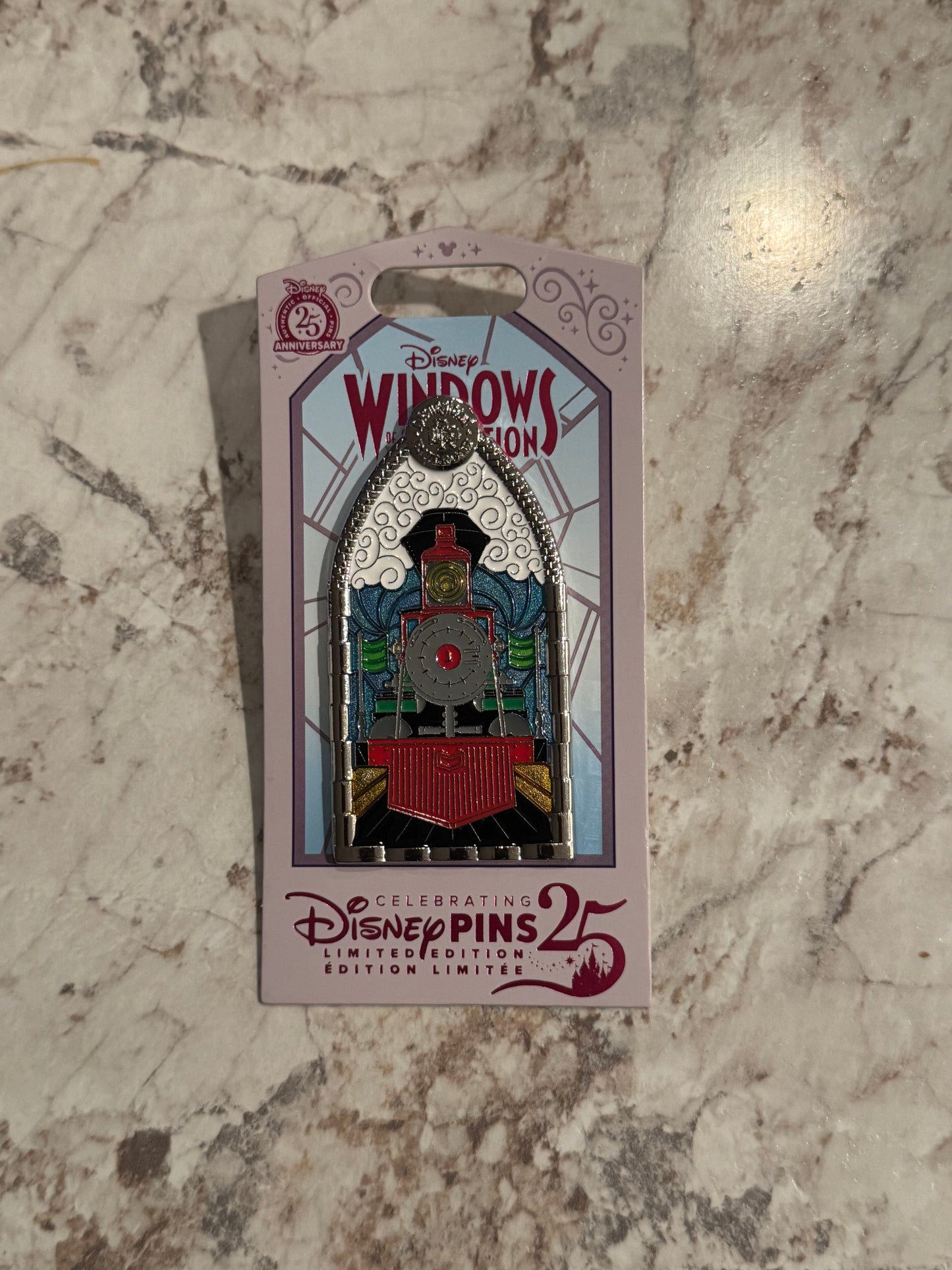 Disneyland 2025 Windows Of Attraction Big Thunder Mountain LE 2500 Pin