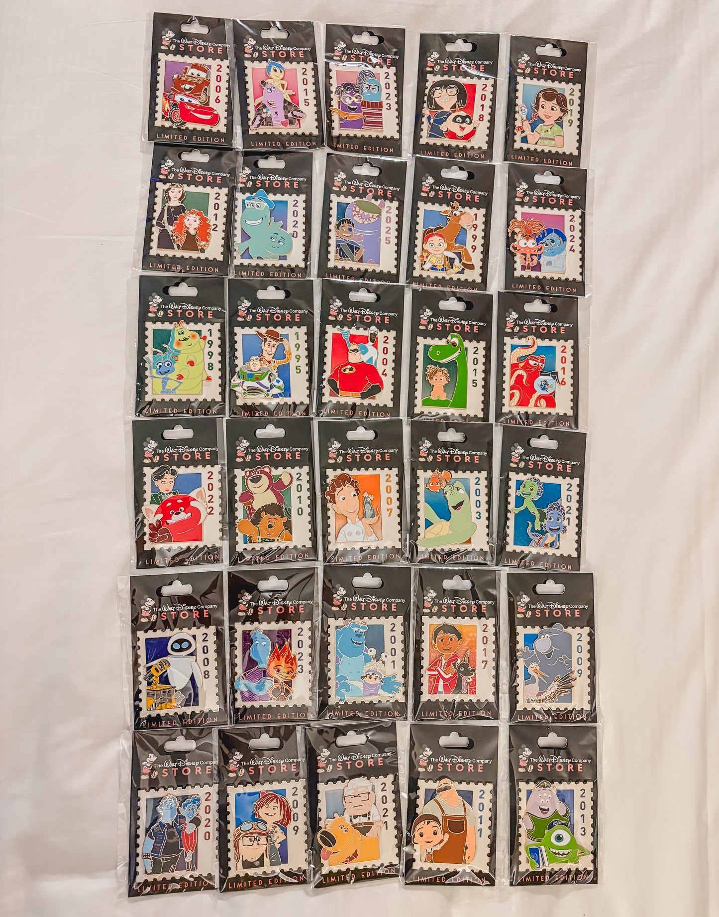 D23 Pixar Stamps DEC