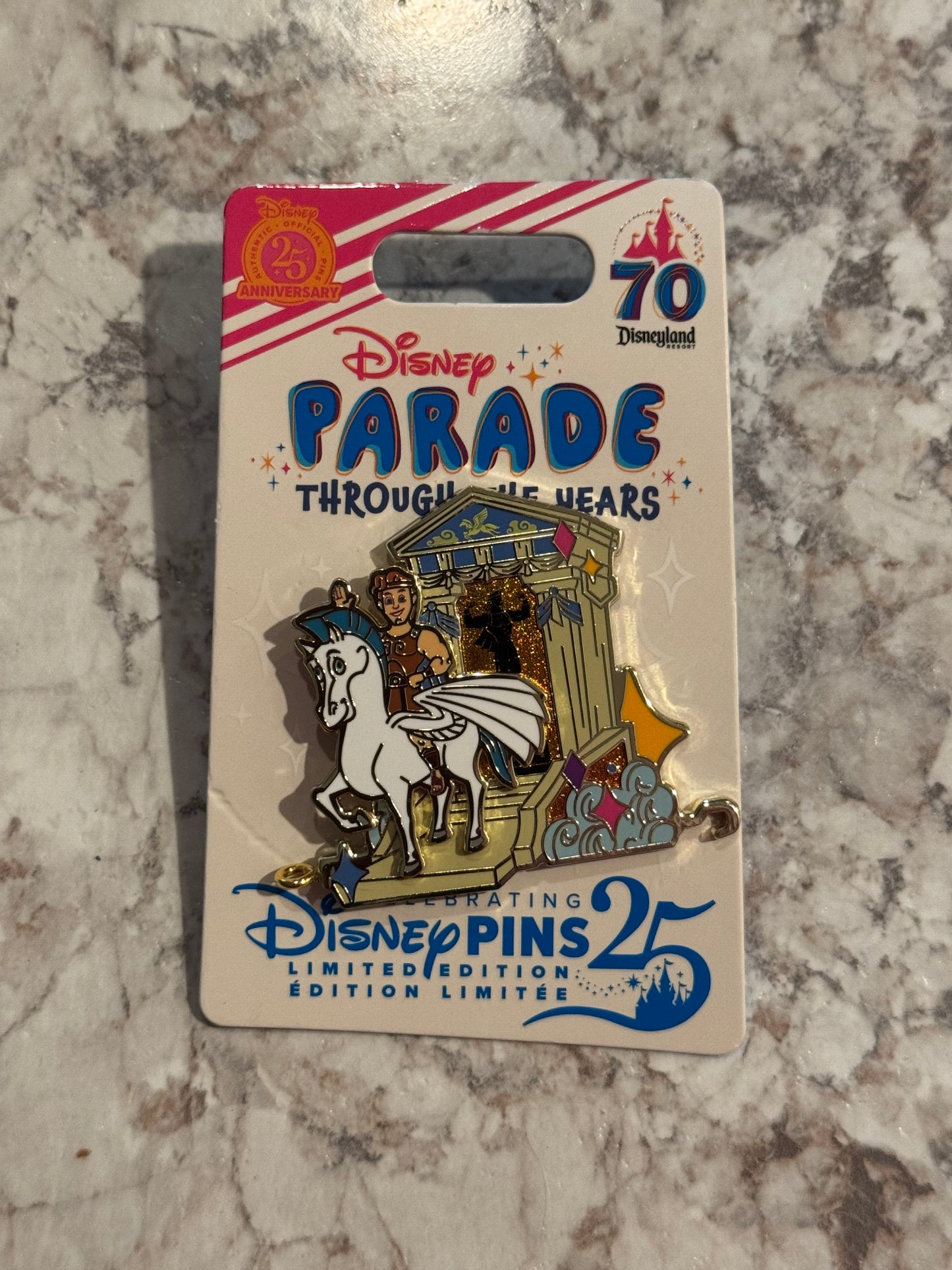 Disney Hercules 70th Parade Pin LE2000