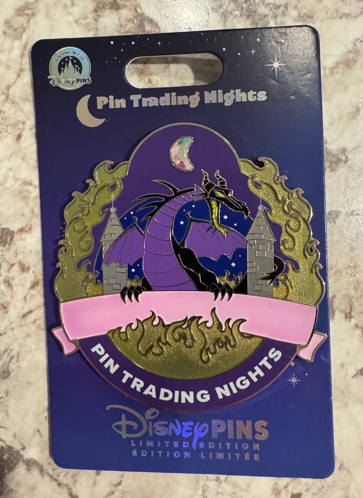 Maleficent Disney Pin Trading Night 2026 WDW LE 500 Mini Jumbo