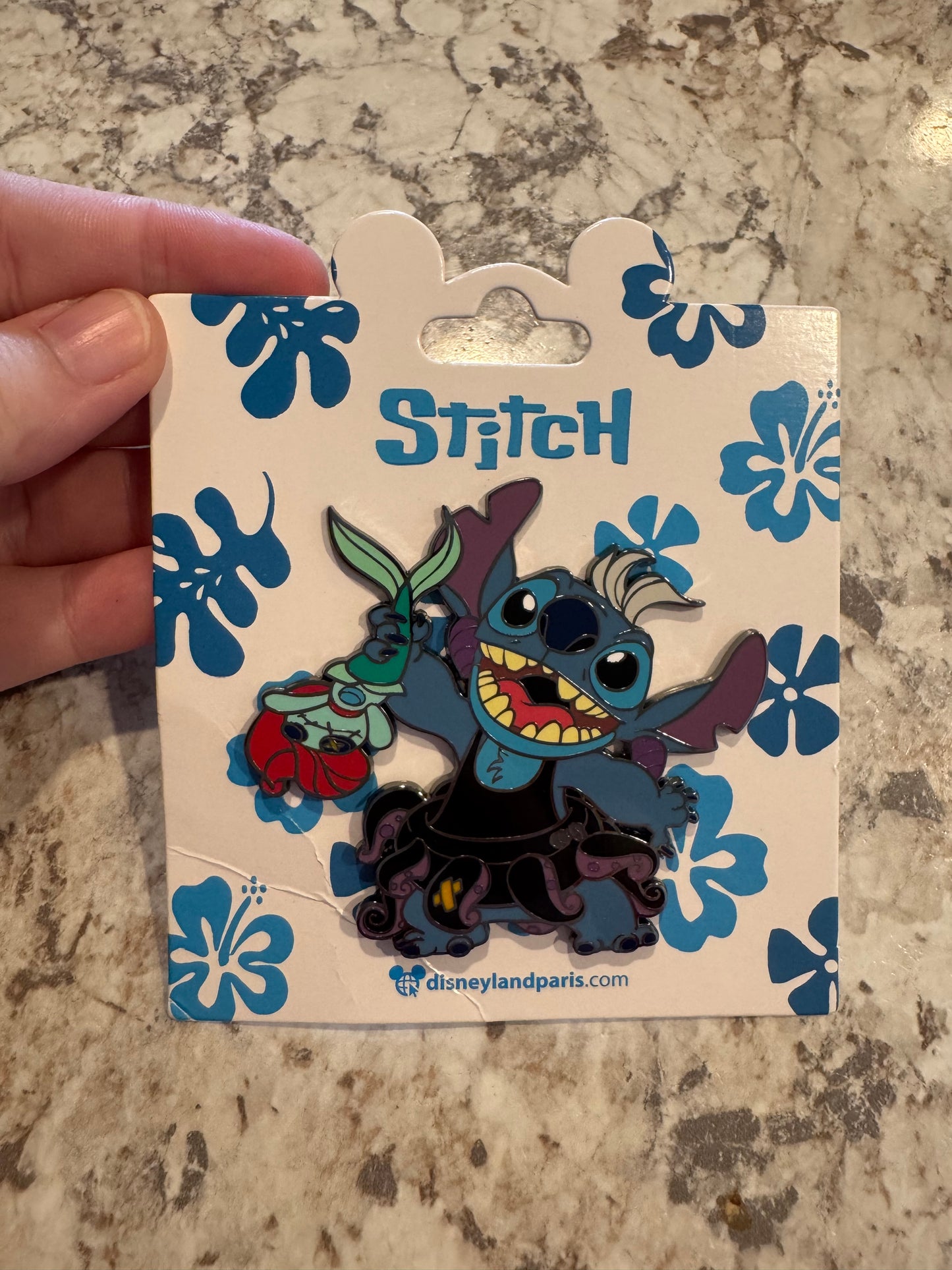 Disney Stitch Ursula 2025 Disneyland Paris DLP Pin