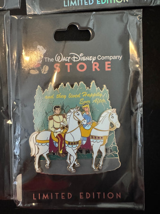 Disney 2025 DEC Happily Ever After Cinderella Prince Charming LE 300 Pin