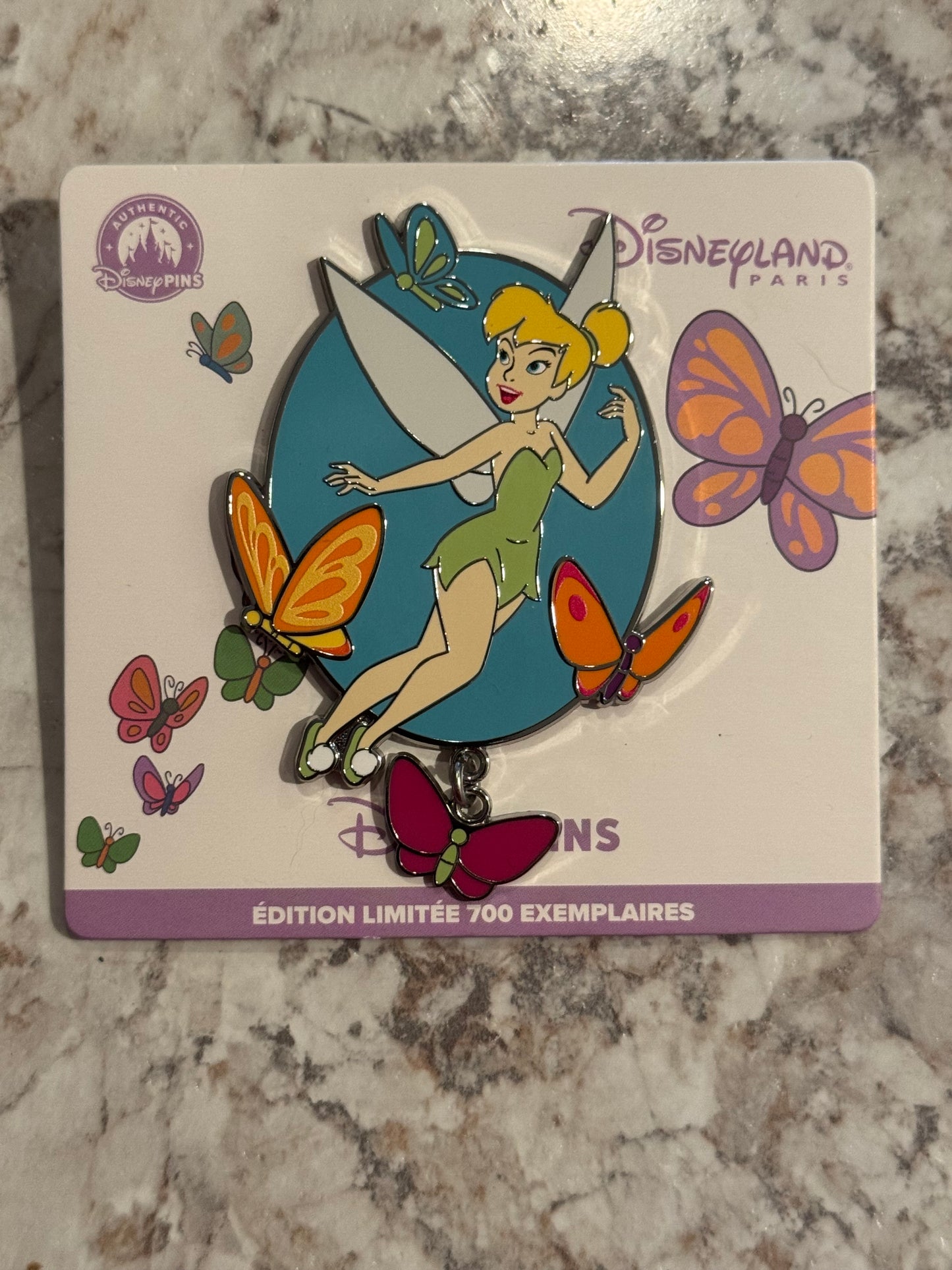 Disney DLP 2025 Tinker Bell Dangle LE 700 pin