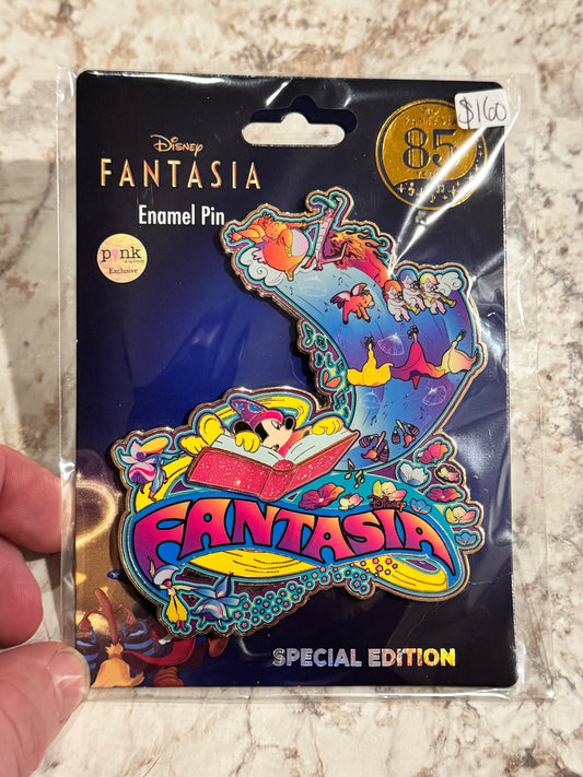 Disney Fantasia Symphony of the Sea Jumbo Collectible Pin LE 200 Disney Pin