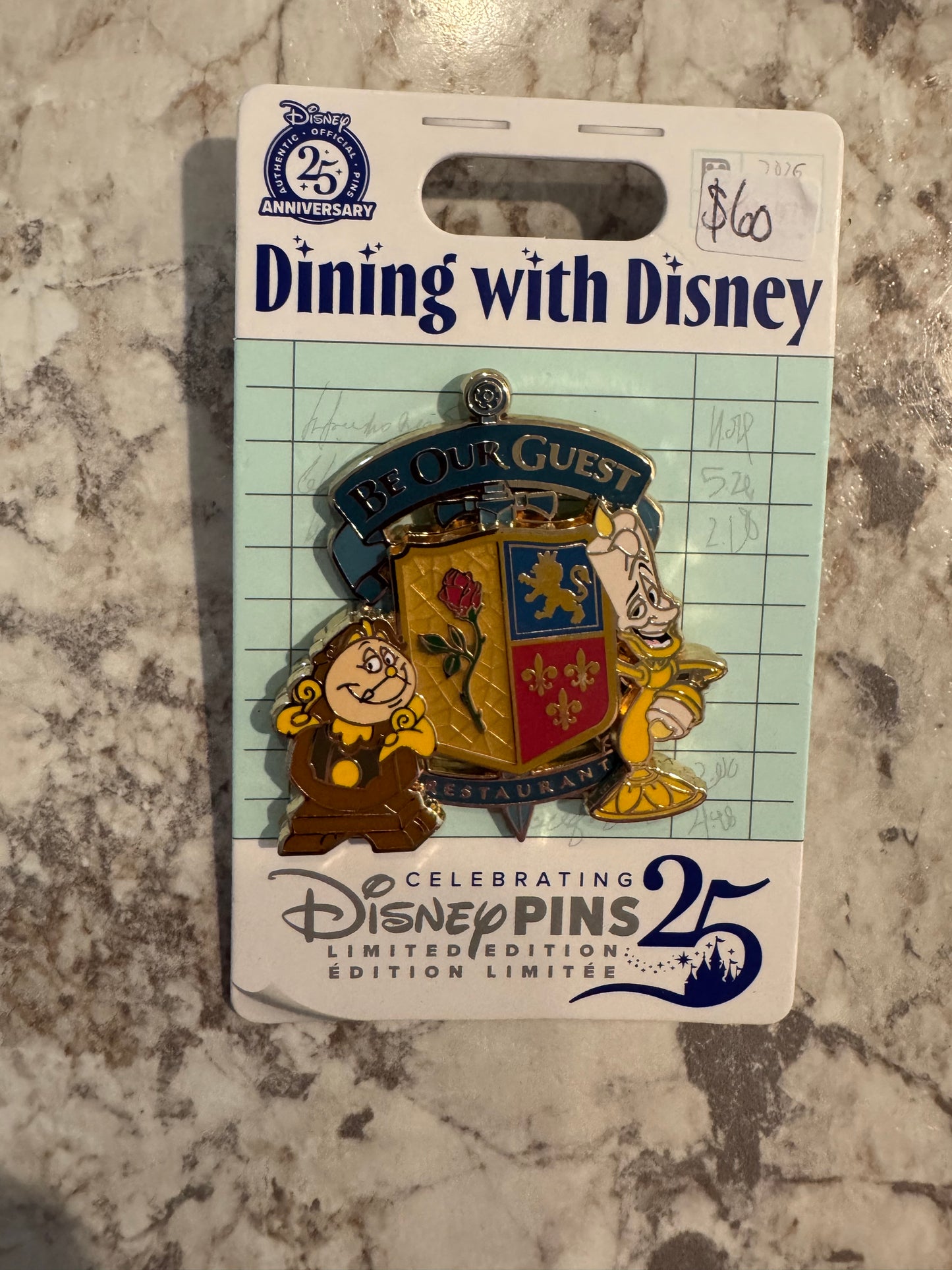 Be Our Guest Dining With Disney Disney Pin LE 2500