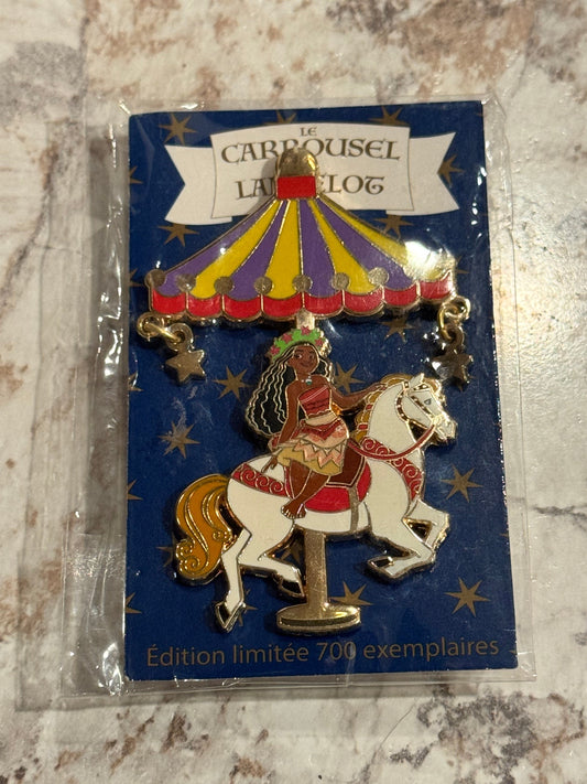 Moana Princess Carousel DLP LE 700 Disney Pin