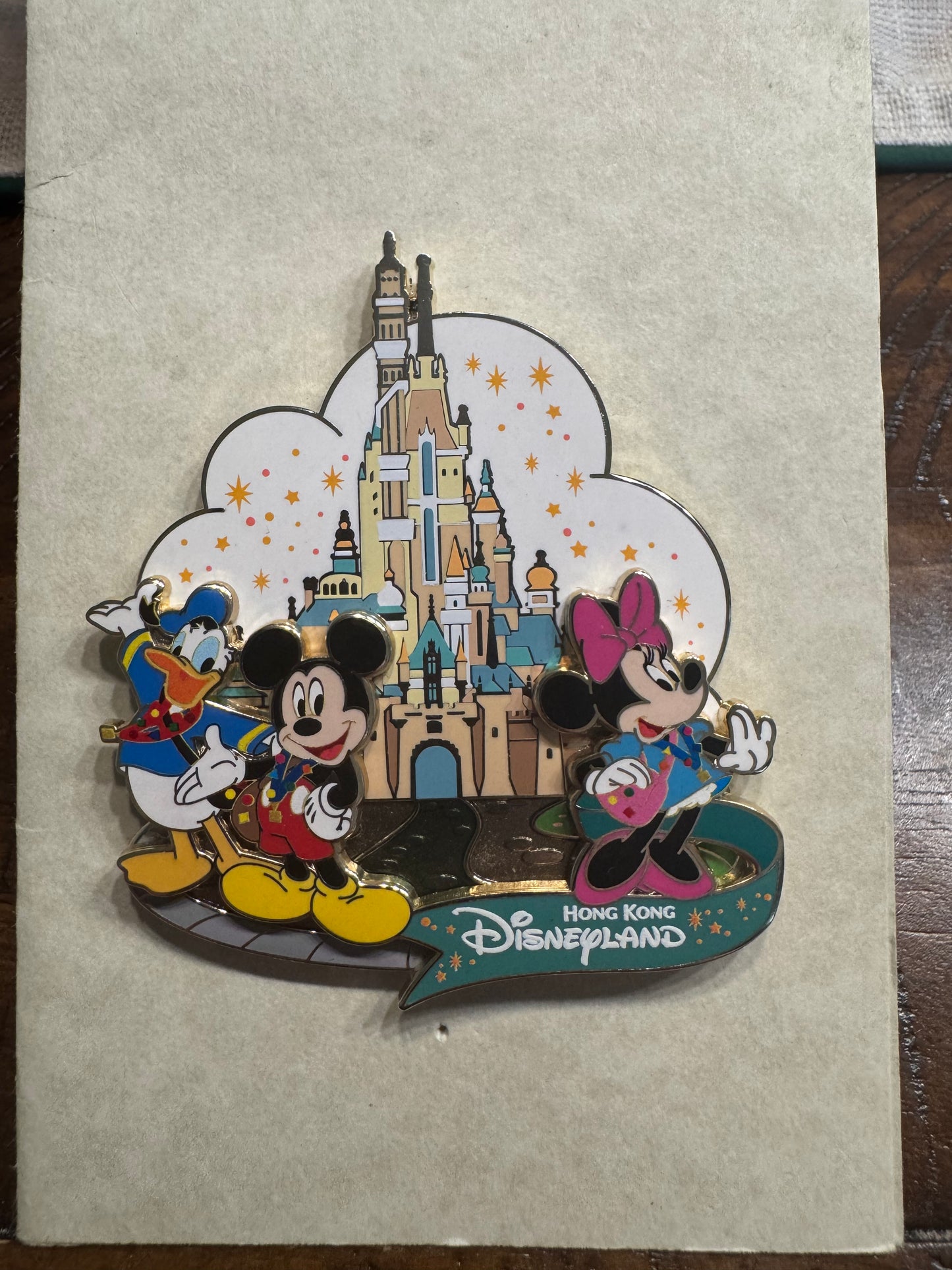 Hong Kong Disneyland Celebrating Twenty Years of Disney Pins 2020 Jumbo Pin