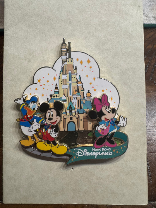 Hong Kong Disneyland Celebrating Twenty Years of Disney Pins 2020 Jumbo Pin