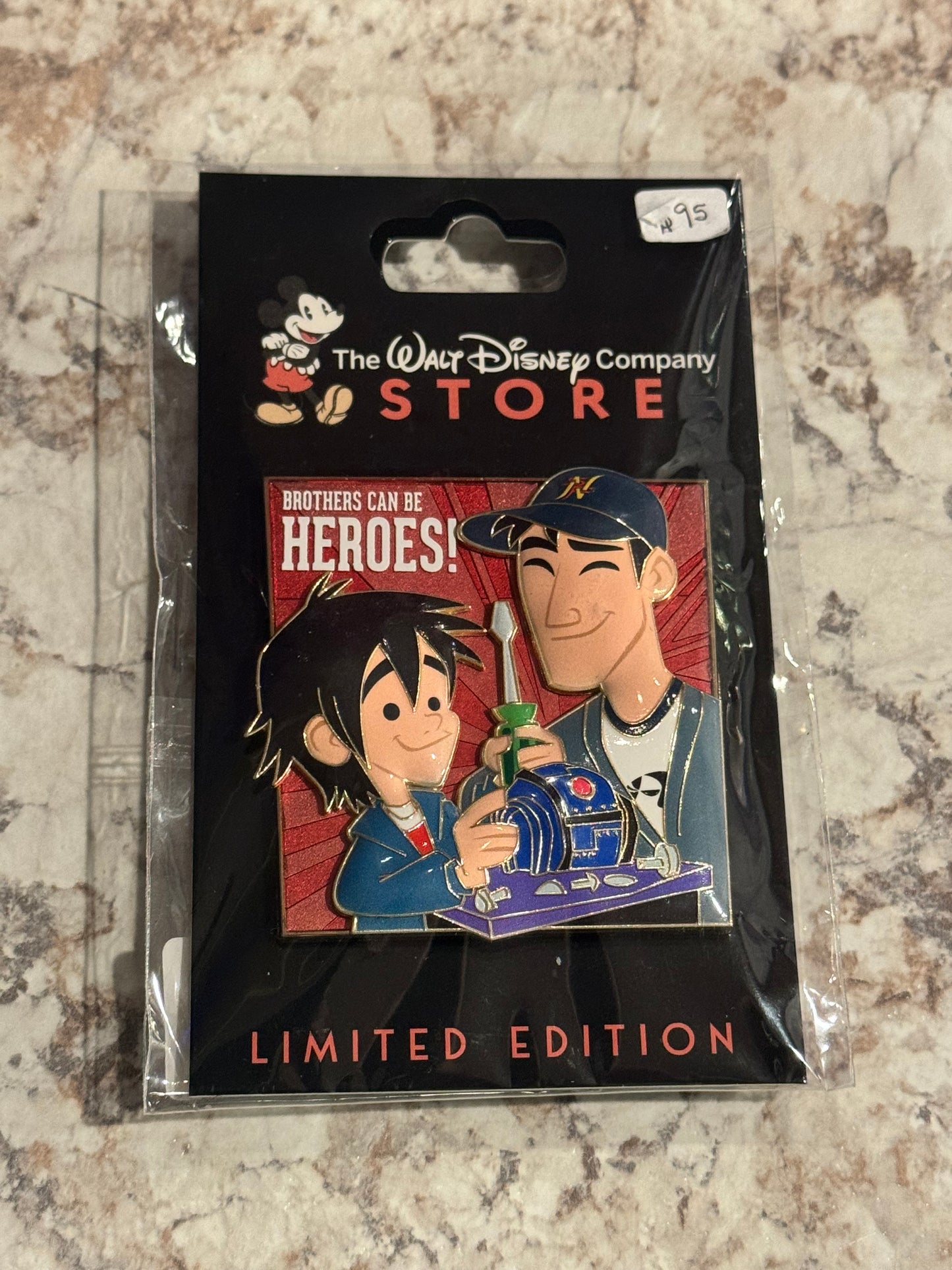 Big Hero 6 Siblings Brothers Can Be Heroes DEC LE Disney Pin