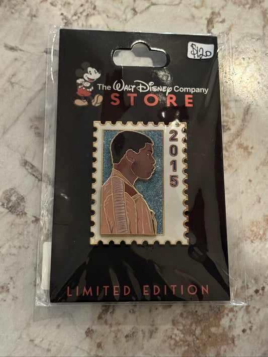 Disney Dec 2025 Star Wars Stamp Finn 2015 LE 250 Pin